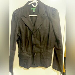 Black Jean jacket blazer